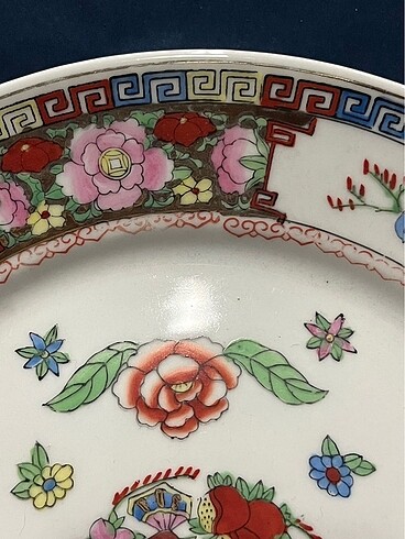 Çin el boyama tabak - Görsel 3