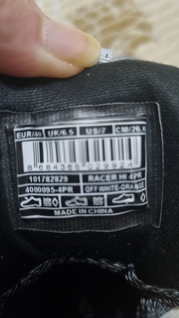 Gri Beyaz Erkek Spor bot - Görsel 4