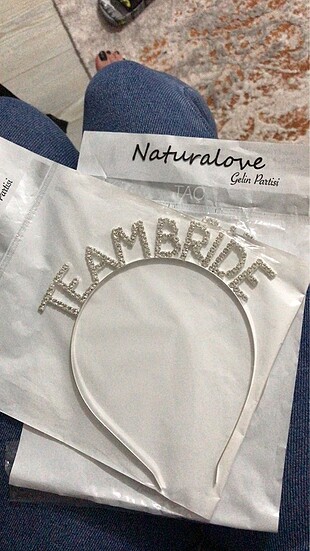 TEAM BRIDE Taç