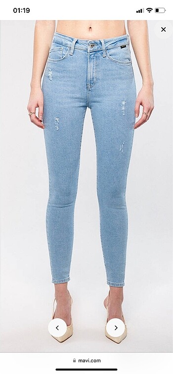 xs Beden Orijinal Mavi jeans