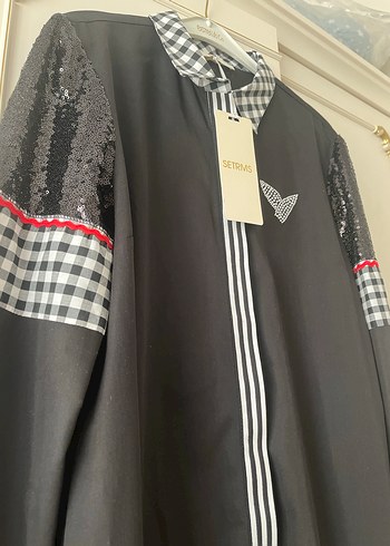 44 Beden Setrms pul detaylı tunık