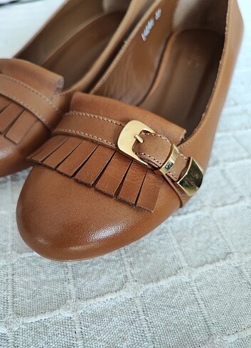 Hotiç loafer deri ayakkabı 