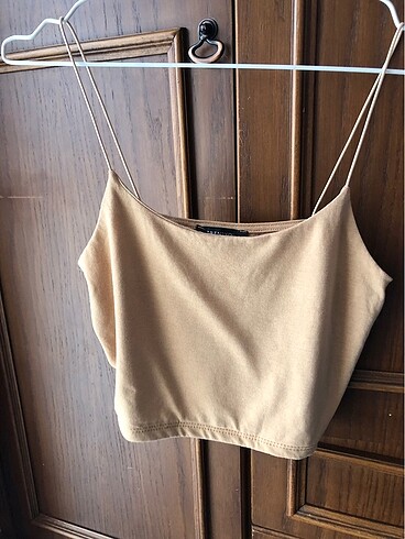 Askılı crop bluz