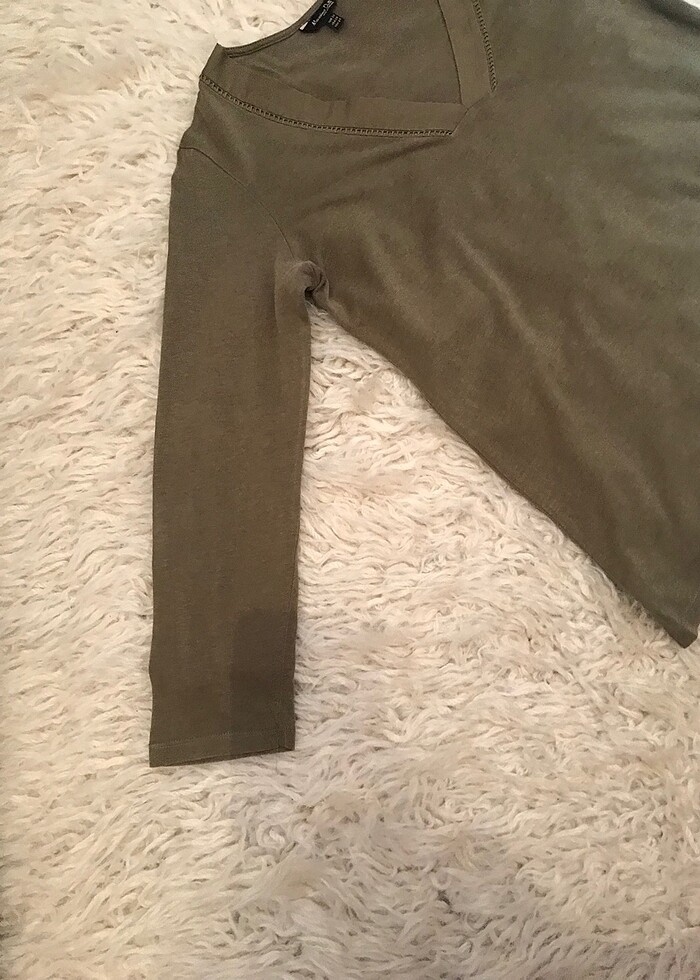 Bluz ara boy kol - Görsel 3