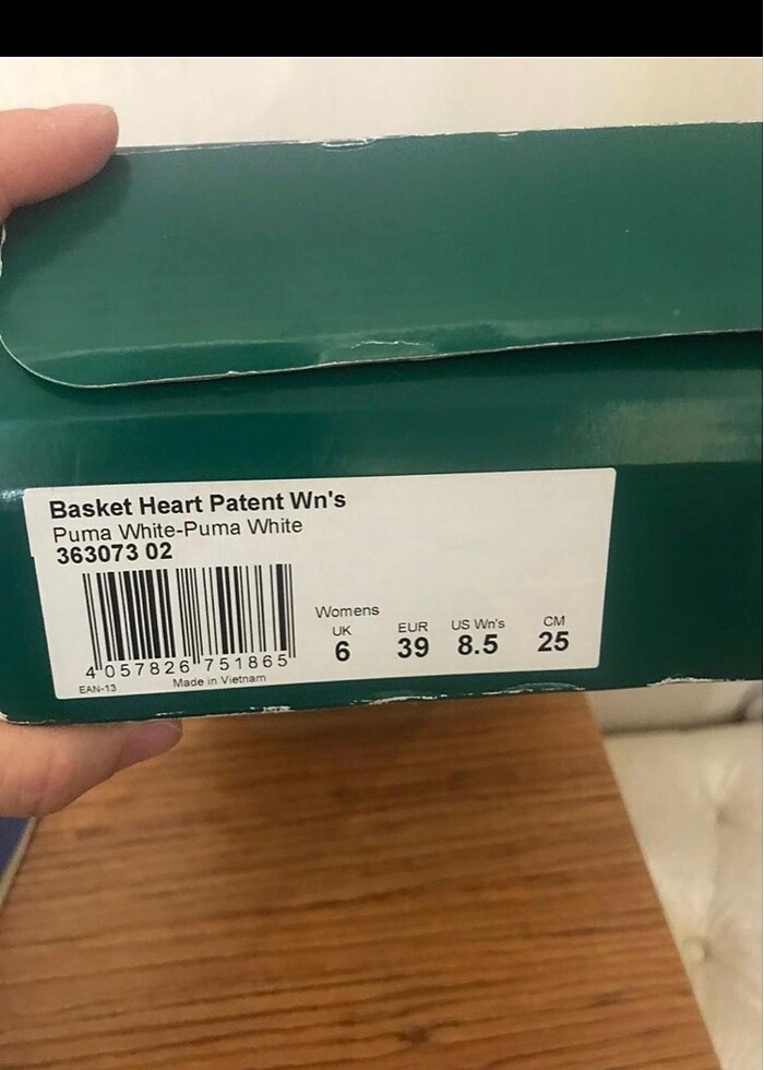 Puma basket heart - Görsel 2