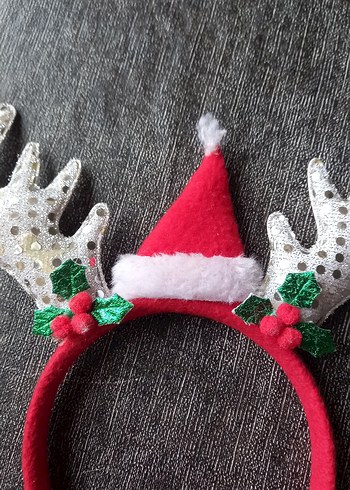 Renkli Boncuklu Geyik Boynuzu Taç - Görsel 2