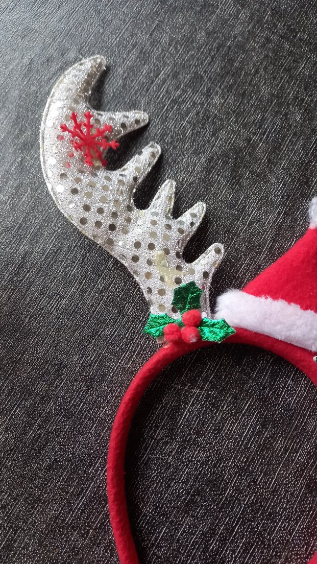 Renkli Boncuklu Geyik Boynuzu Taç - Görsel 3