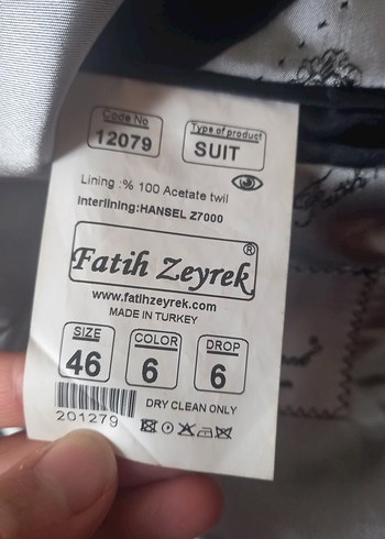 Düğmeli Lacivert Erkek Ceket, Normal Boy - Görsel 8