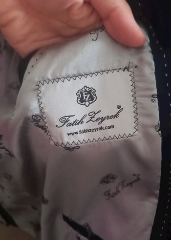 Düğmeli Lacivert Erkek Ceket, Normal Boy - Görsel 5