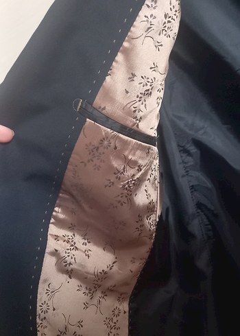 Erkek Klasik Kesim Siyah Blazer Ceket - Görsel 4