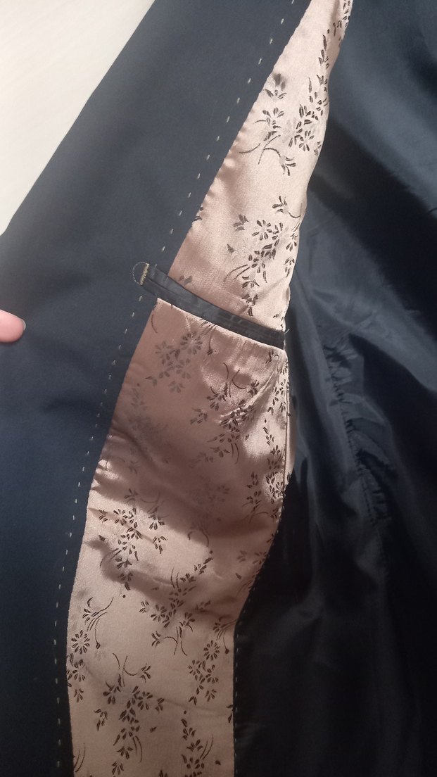 Erkek Klasik Kesim Siyah Blazer Ceket - Görsel 4