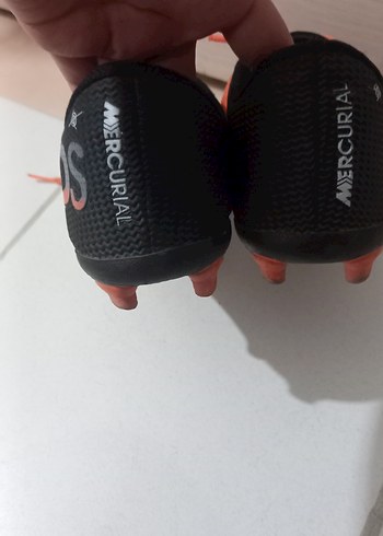 Turuncu Bağcıklı Erkek Futbol Ayakkabısı - Görsel 2