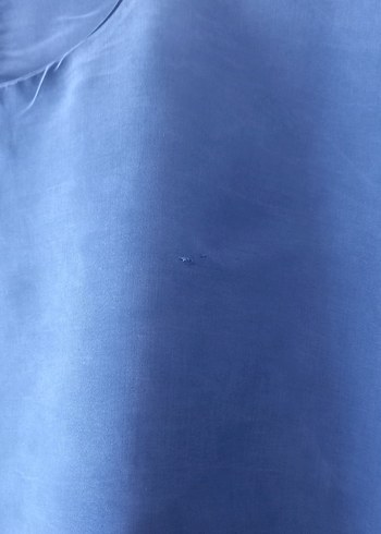 Mudo Mavi Uzun Kollu Salaş Kadın Bluz - Görsel 5