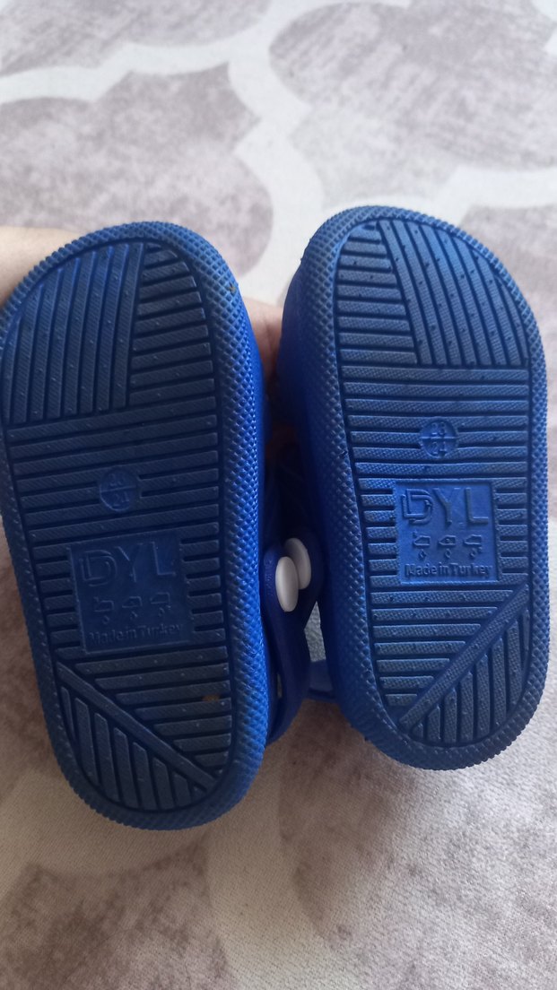 Mavi  Çocuk Terlik - Görsel 2