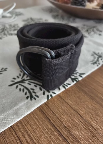 Siyah Minimalist Kemer