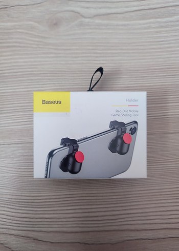 Baseus Kırmızı-Gri Mobil Oyun Joystick