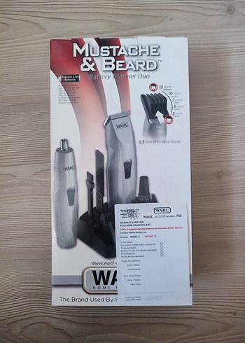 WAHL PİLLİ SAÇ SAKAL BURUN TRAŞ MAKİNESİ - Görsel 5