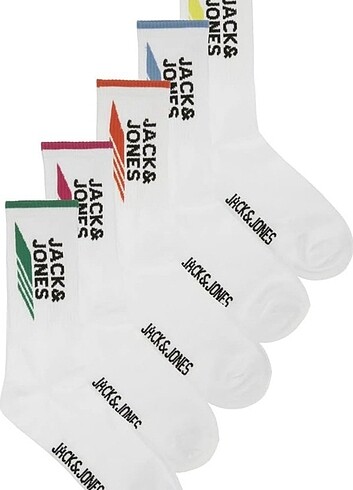 10 ADET JACK&JONES TENİS ÇORAP - Görsel 6