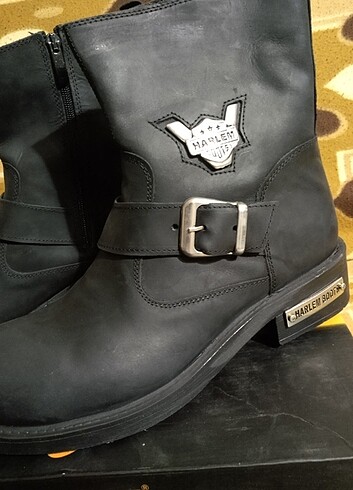 SIFIR HAKİKİ DERİ HARLEY DAVİDSON TARZI - Görsel 4