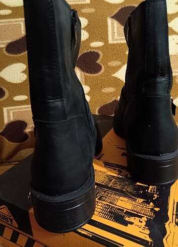 SIFIR HAKİKİ DERİ HARLEY DAVİDSON TARZI - Görsel 9