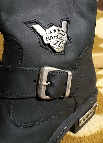 SIFIR HAKİKİ DERİ HARLEY DAVİDSON TARZI - Görsel 11