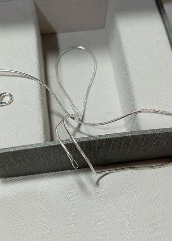 925 ayar gümüş kolye - Görsel 6