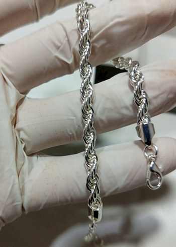 925 ayar gümüş bileklik - Görsel 3