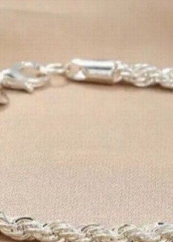 925 ayar gümüş bileklik - Görsel 5