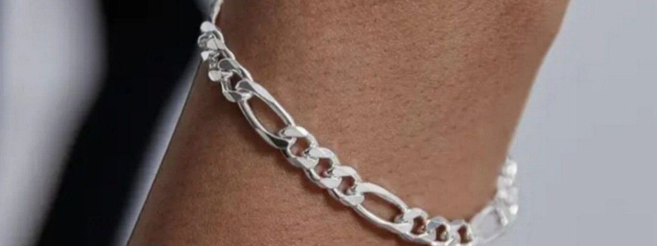 925 ayar gümüş bileklik - Görsel 5