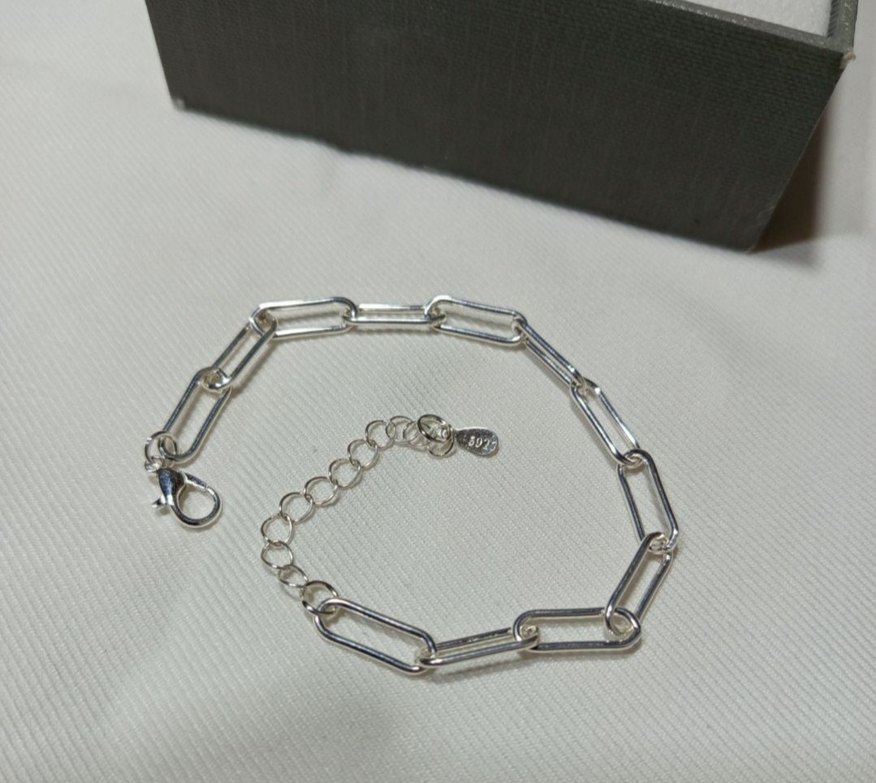 925 ayar gümüş bileklik - Görsel 3