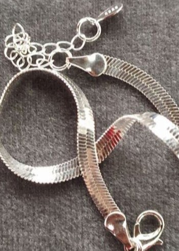 925 ayar gümüş bileklik - Görsel 3