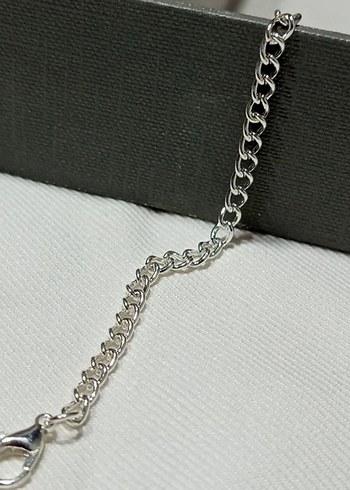 925 ayar gümüş bileklik - Görsel 4