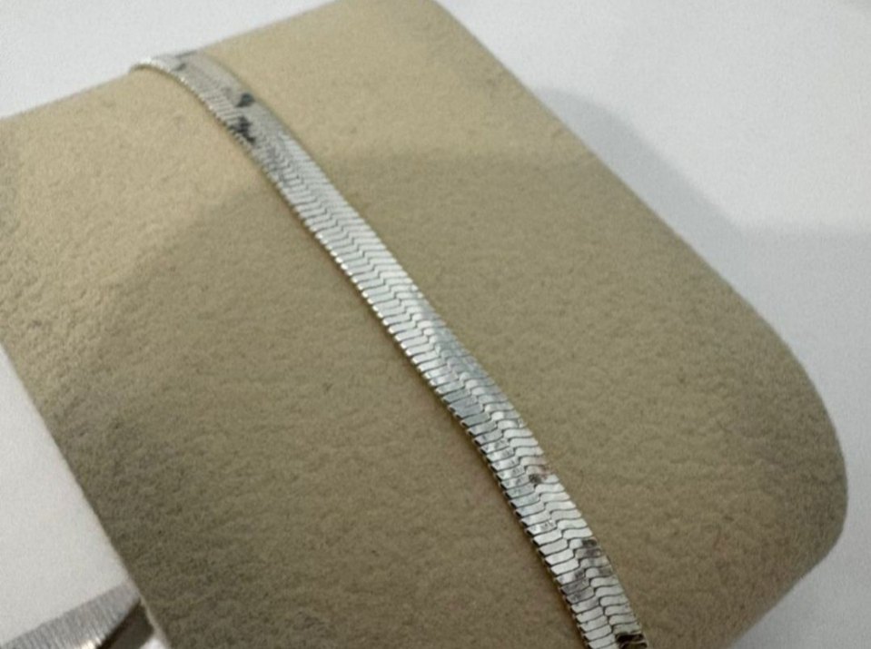 925 ayar gümüş bileklik - Görsel 2