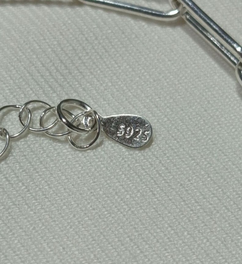 925 ayar gümüş bileklik - Görsel 3