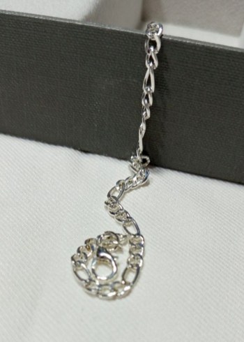 925 ayar gümüş bileklik - Görsel 3