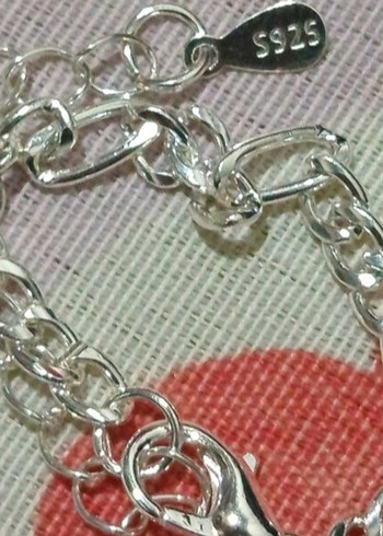 925 ayar gümüş bileklik - Görsel 4