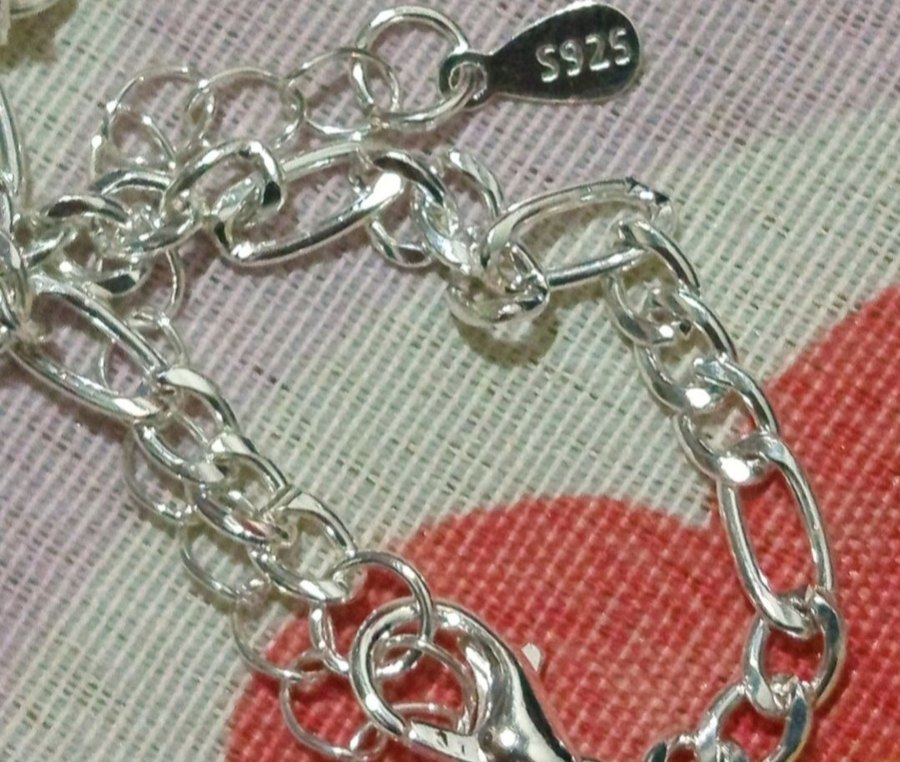 925 ayar gümüş bileklik - Görsel 4