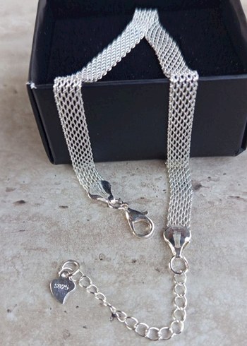 925 ayar gümüş bileklik - Görsel 7