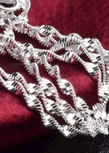 925 ayar gümüş kolye - Görsel 5