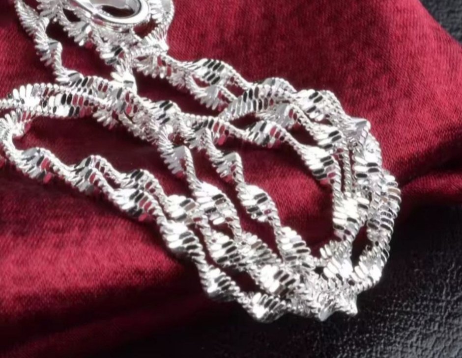 925 ayar gümüş kolye - Görsel 5