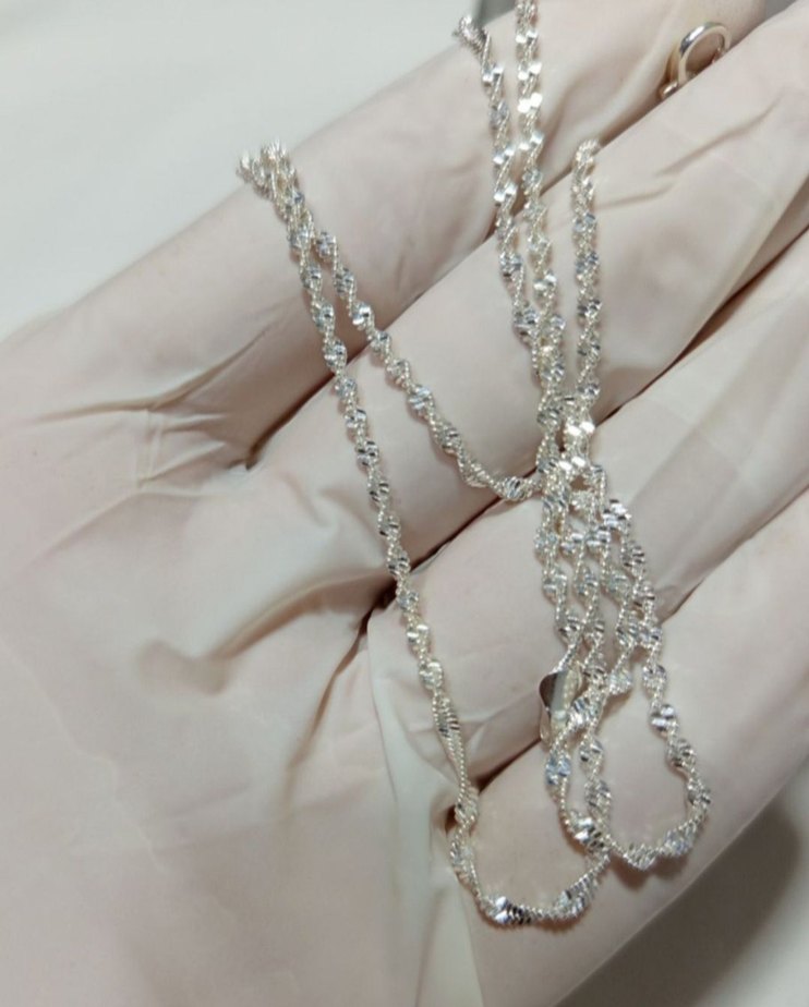 925 ayar gümüş kolye - Görsel 2