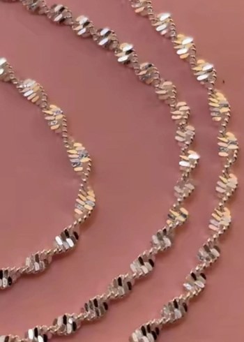 925 ayar gümüş kolye - Görsel 4