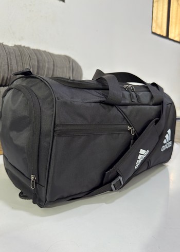 Adidas Siyah Adidas Baskılı Spor Çantası