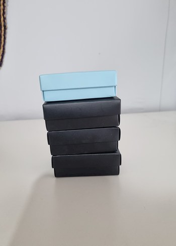 4 TANE içi Sungerli taki aksesuar kutusu - Görsel 4