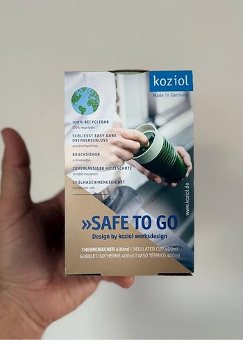 KOZİOL BARDAK TERMOS - Görsel 5