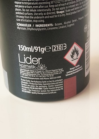 Kırmızı Renkli Erkek Parfüm Spreyi Chronic Men - Görsel 6