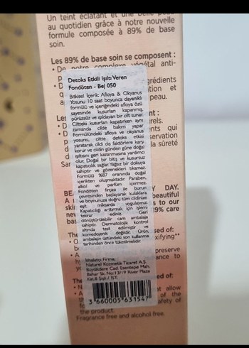 DETOKS ETKİLİ IŞILTI VEREN FONDÖTEN 050 - Görsel 6