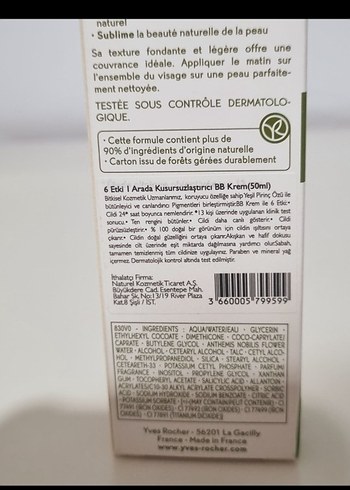 Yves Rocher Açık Ten BB Krem 6'sı 1 Arada - Görsel 5
