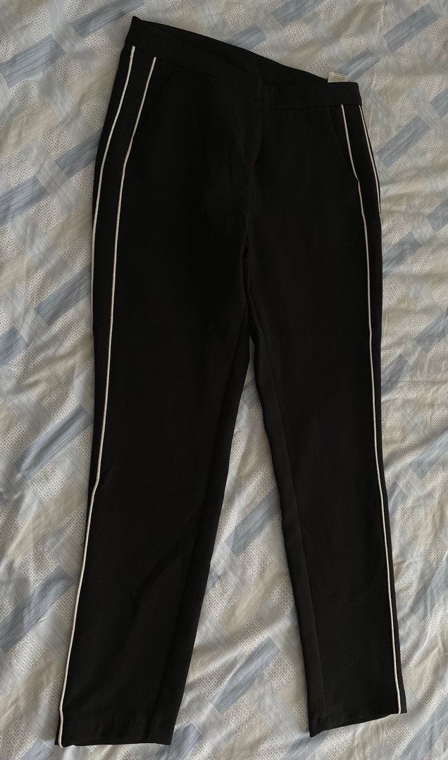 Koton kadın siyah kumaş pantolon - Görsel 2