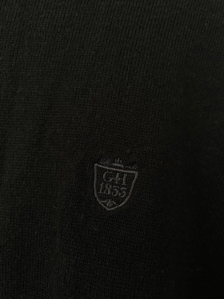 George hogg siyah erkek kazak - Görsel 3